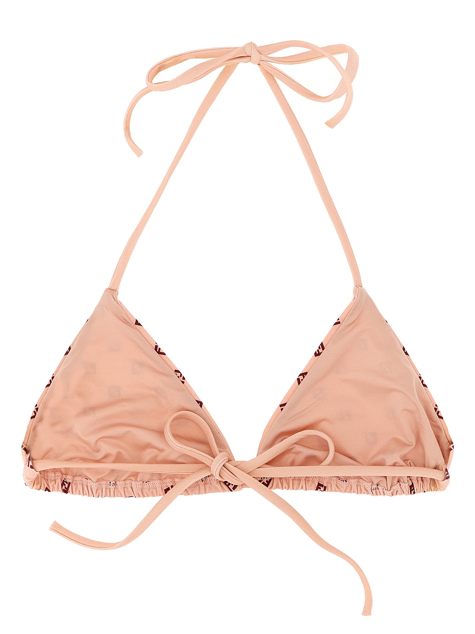 Fendi Women Micro Patchwork Bikini Top
