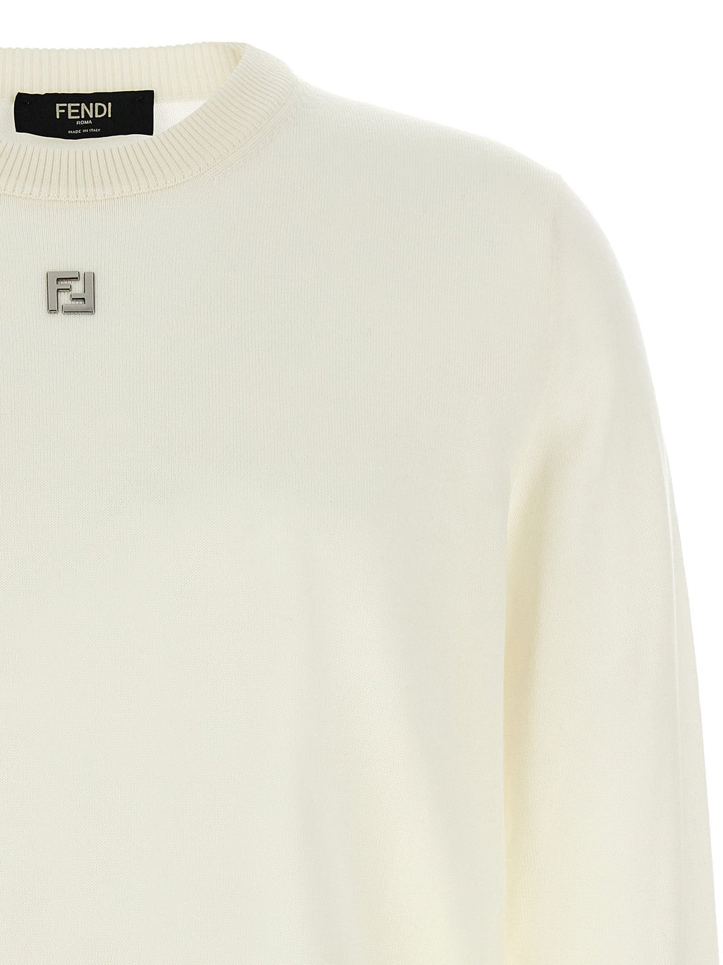 Fendi Men Ff Logo Sweater