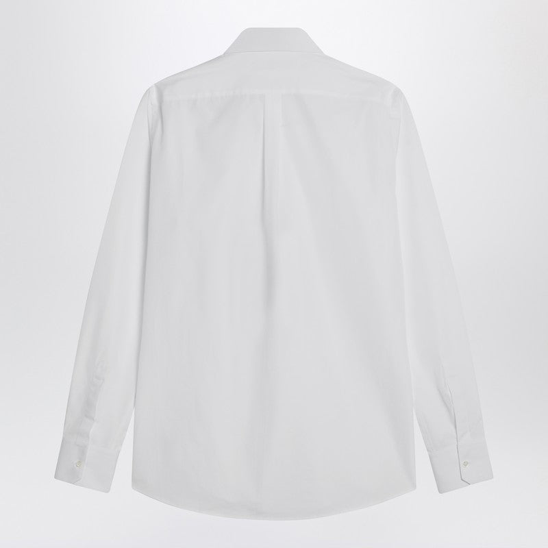 Dolce&Gabbana White Cotton Shirt Men