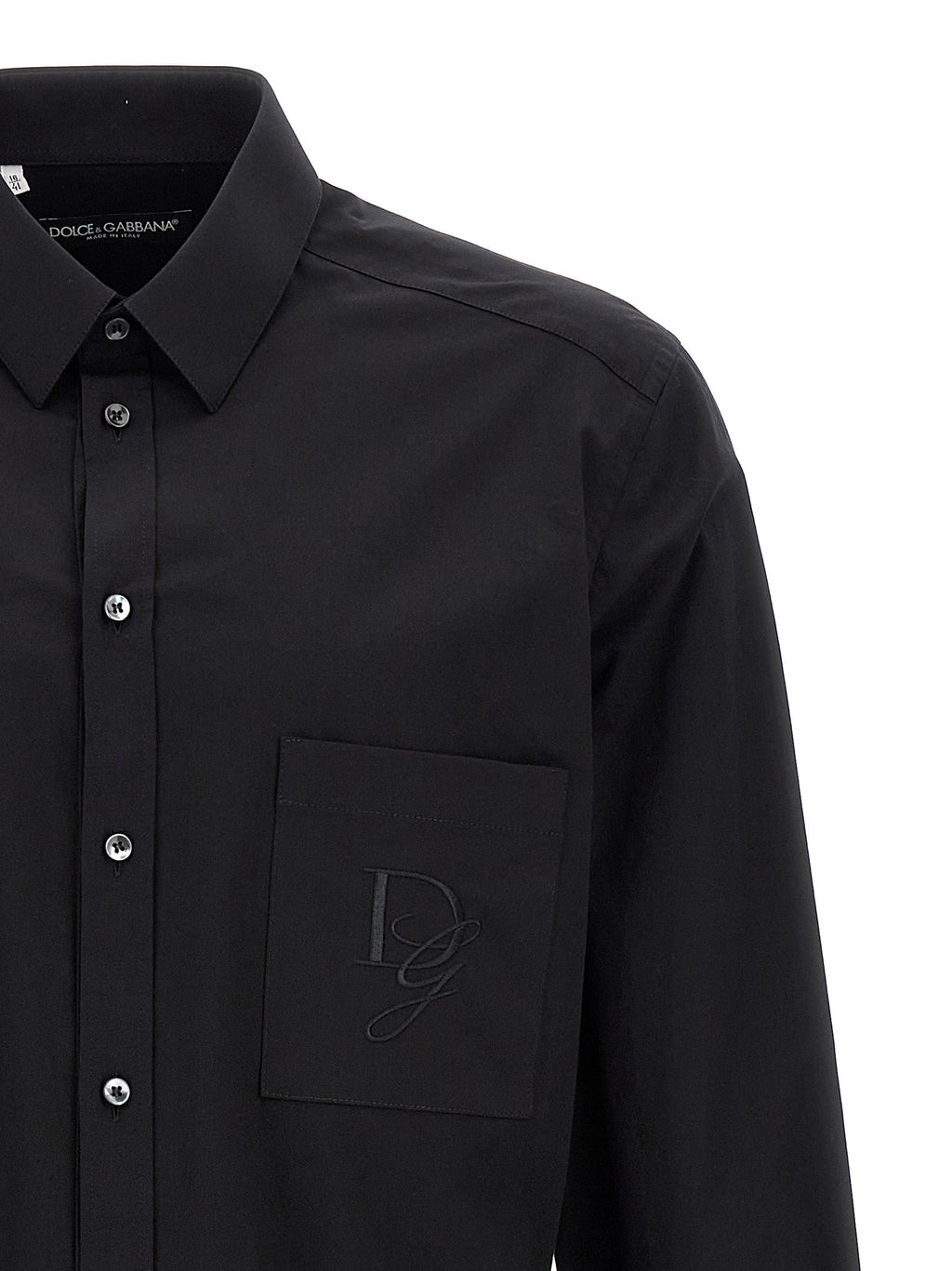 Dolce & Gabbana Men Logo Embroidery Shirt