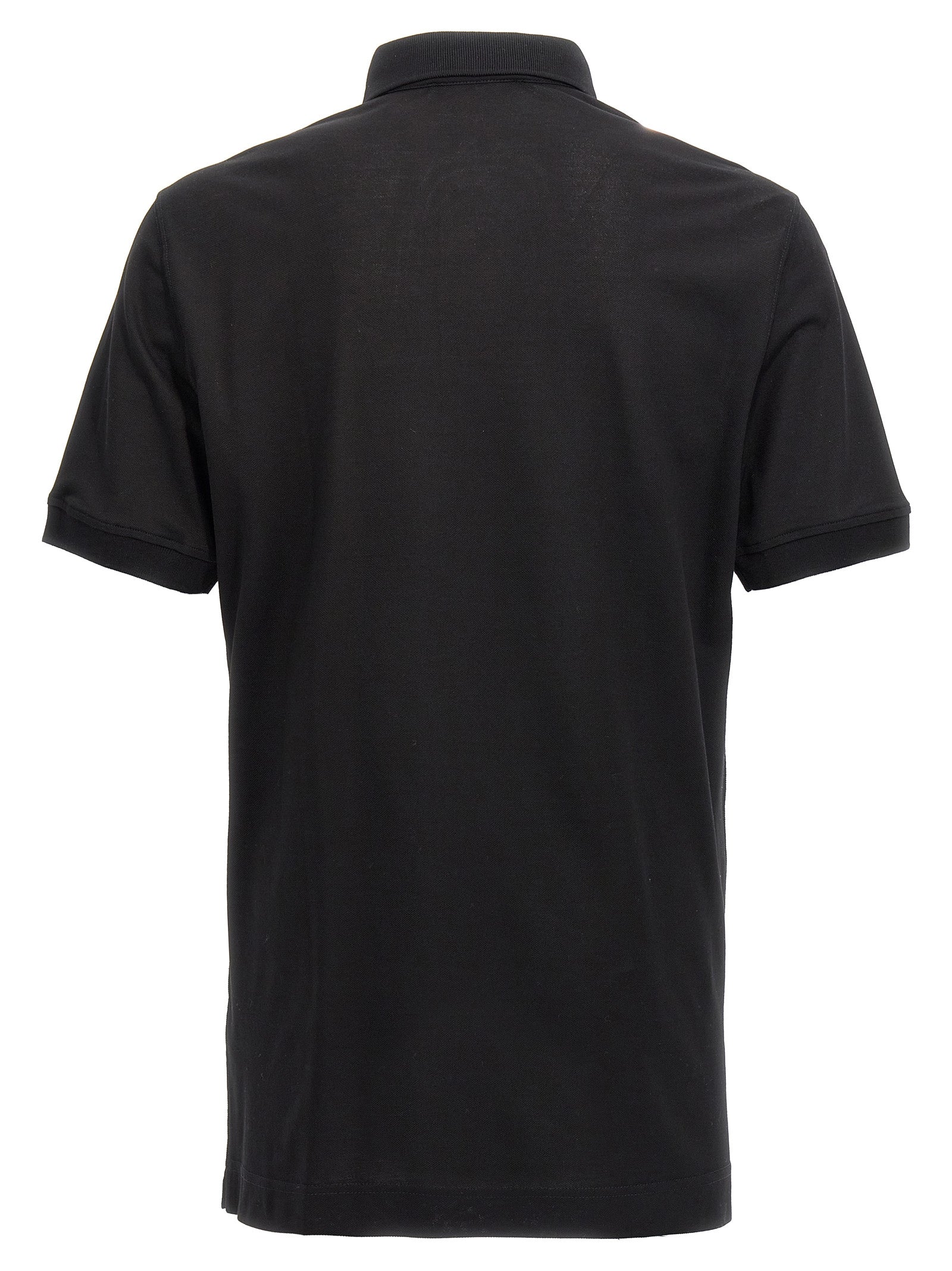 Dolce & Gabbana Men Logo Embroidery Polo Shirt