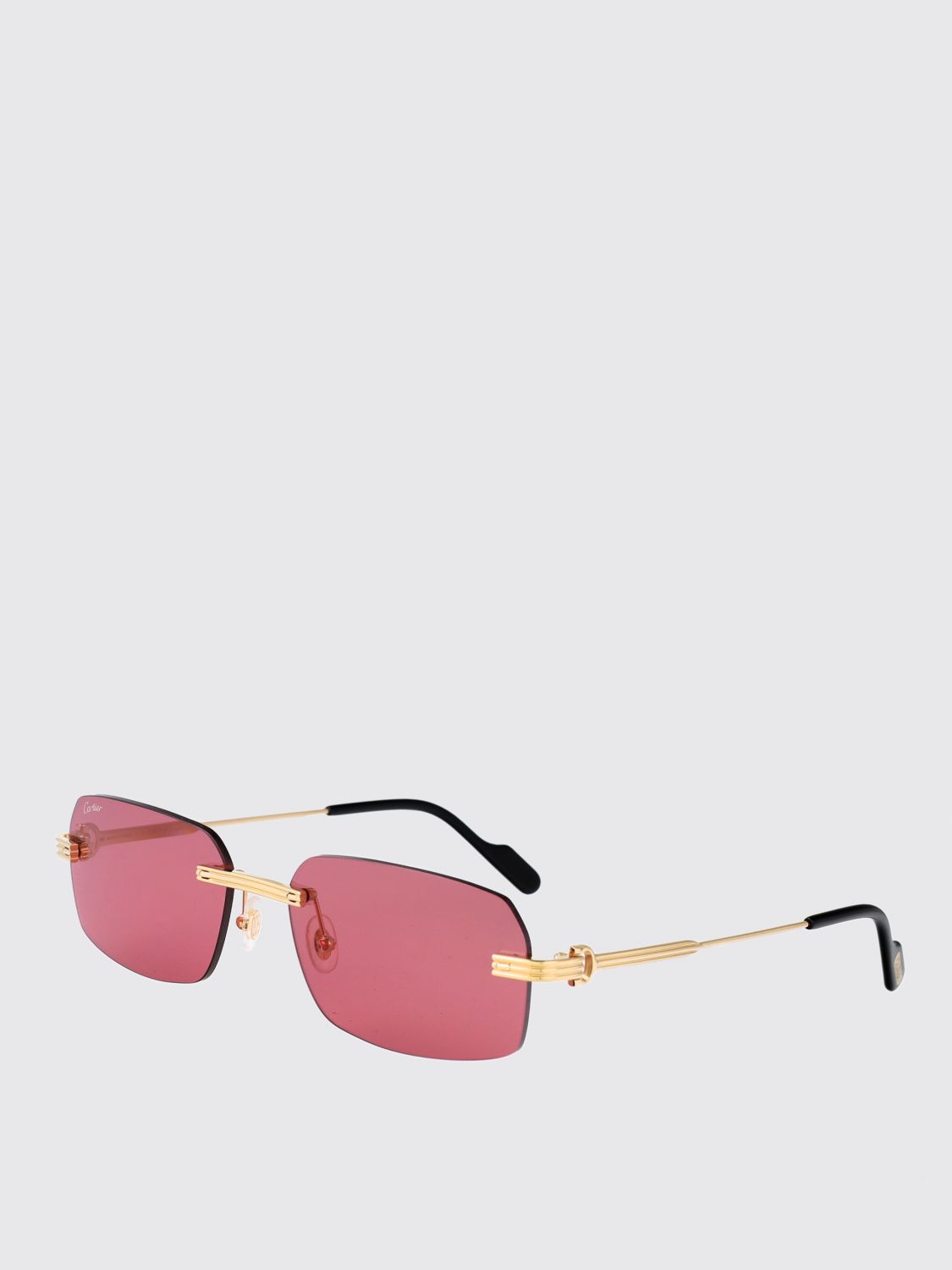 Cartier Sunglasses Men Gold