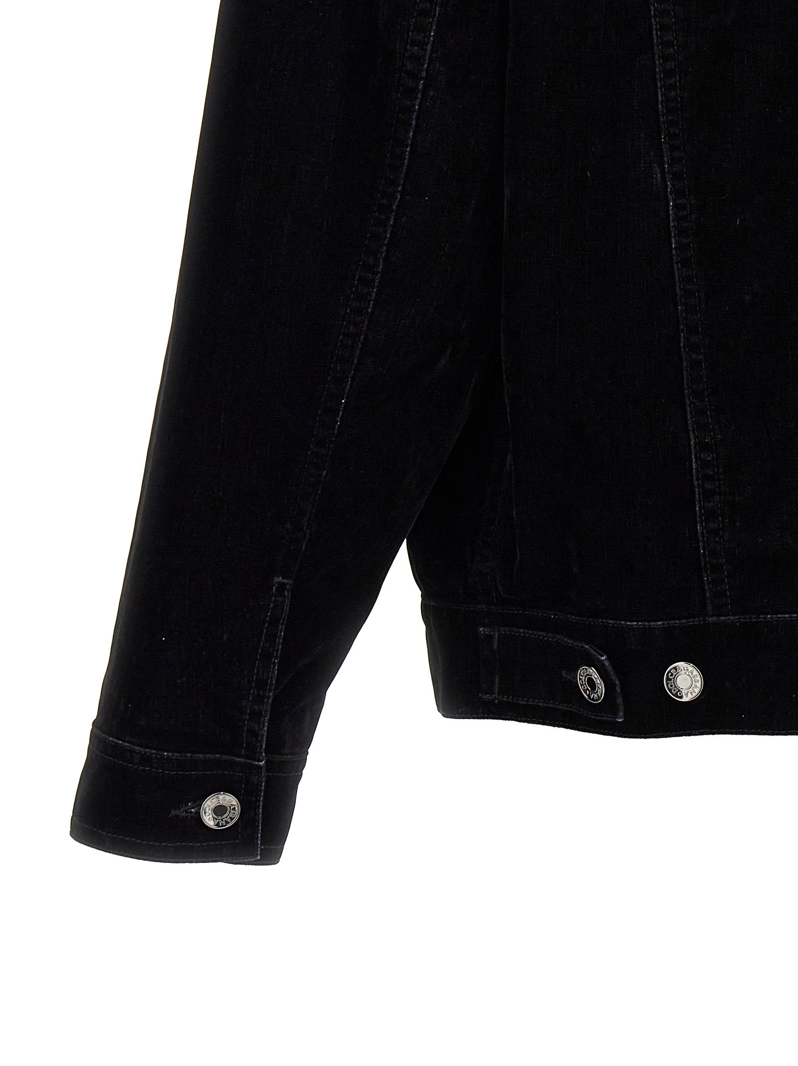 Dolce & Gabbana Men Velvet Shirt Jacket