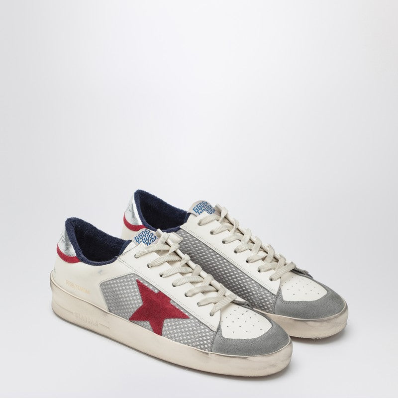 Golden Goose Sneaker Stardan White/Grey/Red Men