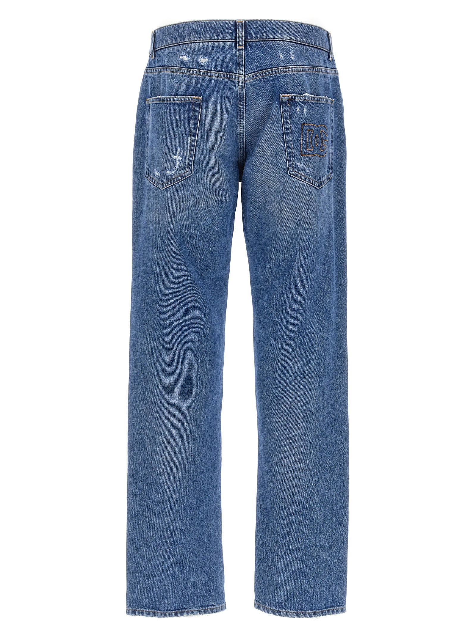 Dolce & Gabbana Men Destroyed Jeans