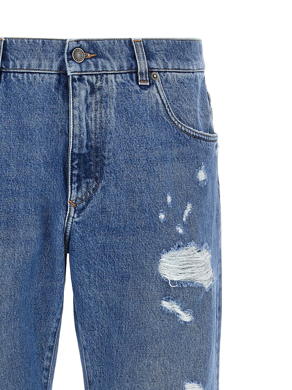 Dolce & Gabbana Men Destroyed Jeans
