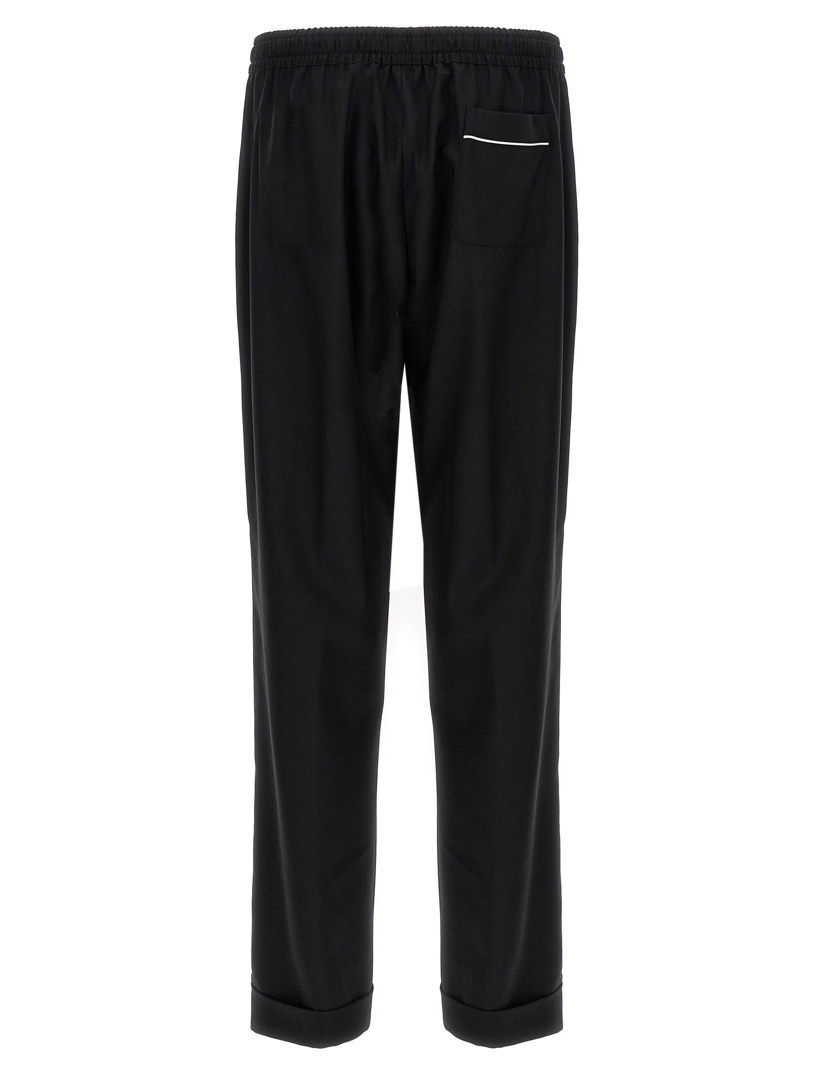 Dolce & Gabbana Men Contrast Piping Pants