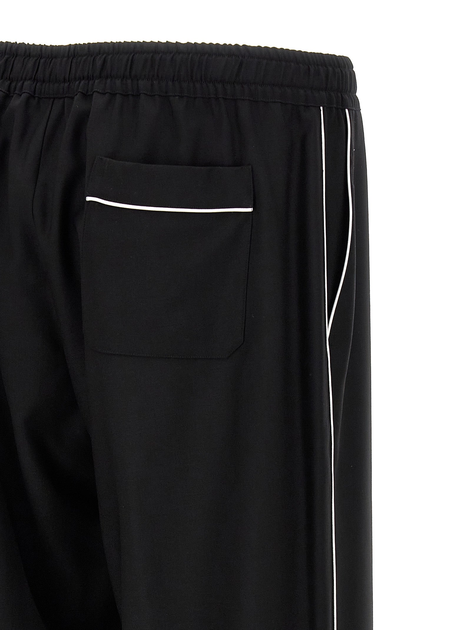 Dolce & Gabbana Men Contrast Piping Pants