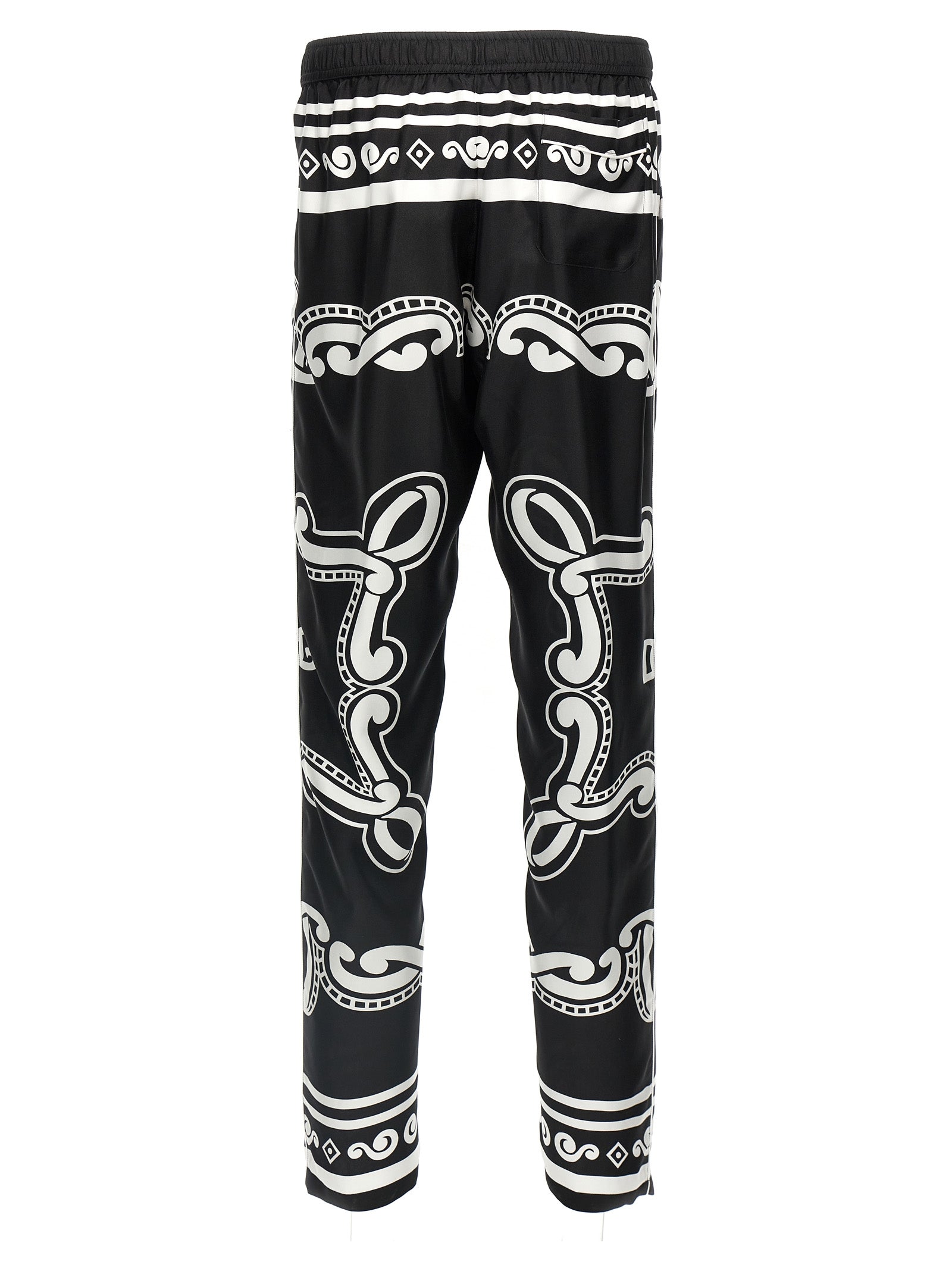 Dolce & Gabbana Men Silk Pants