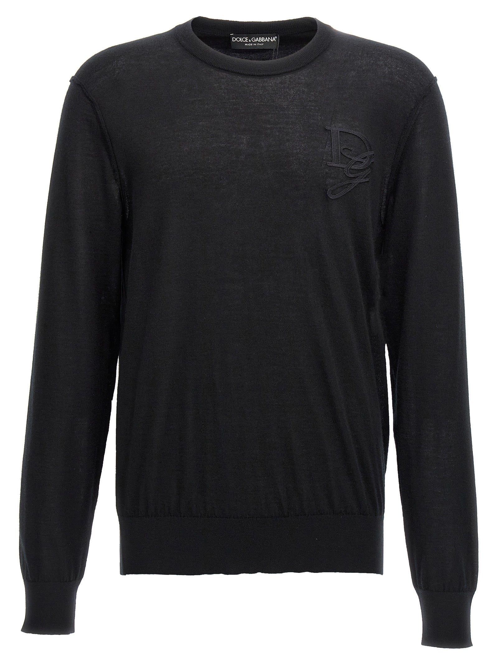 Dolce & Gabbana Men Logo Embroidery Sweater