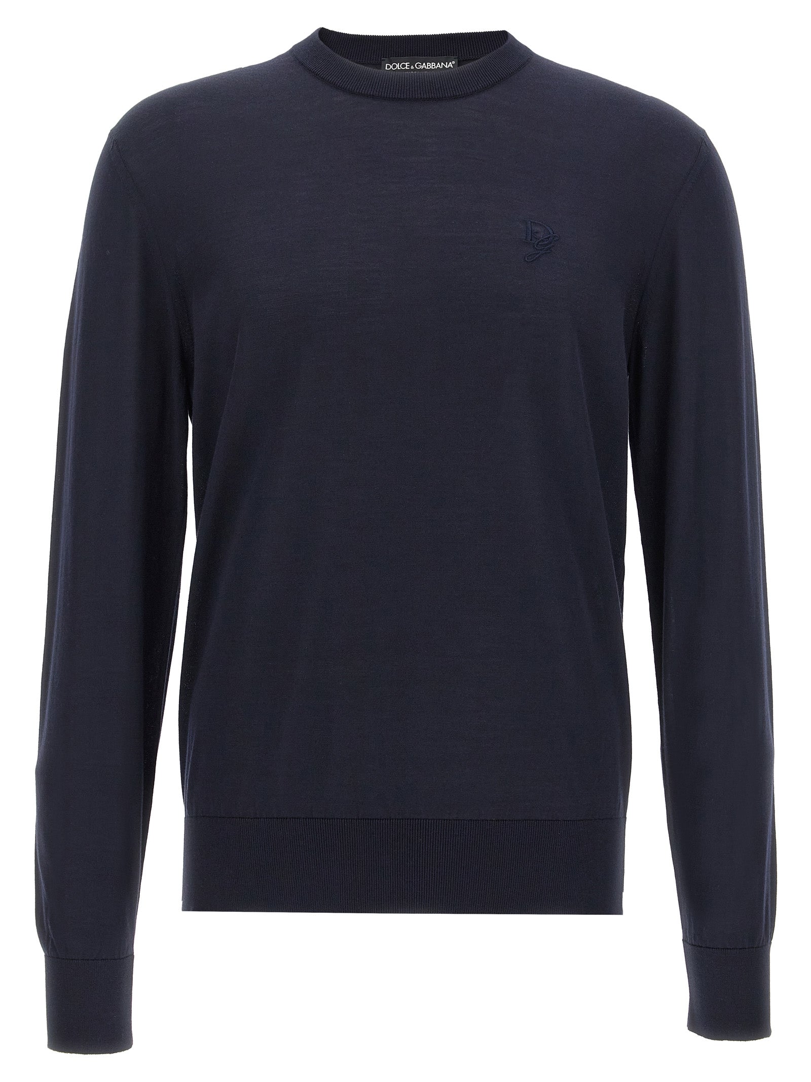 Dolce & Gabbana Men Logo Embroidery Sweater