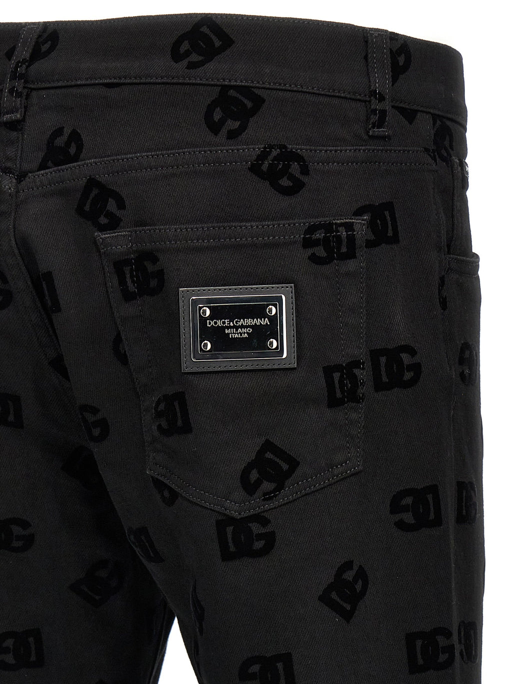 Dolce & Gabbana Men Logo Jeans