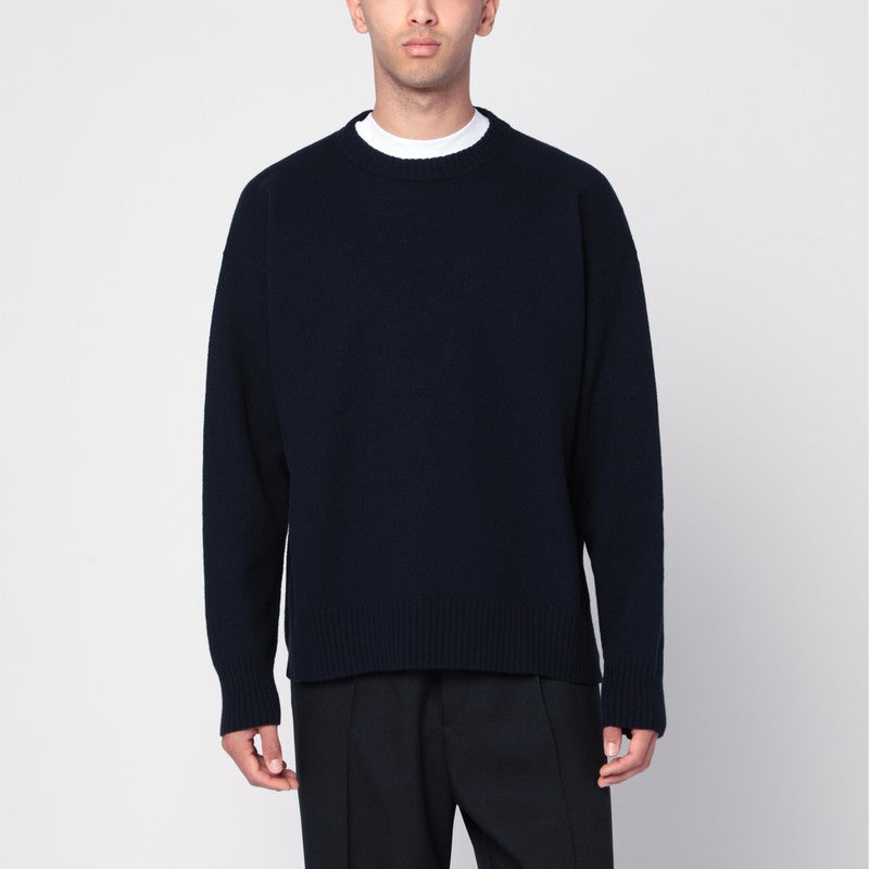 Jil Sander Midnight Blue Cotton T-Shirt Men