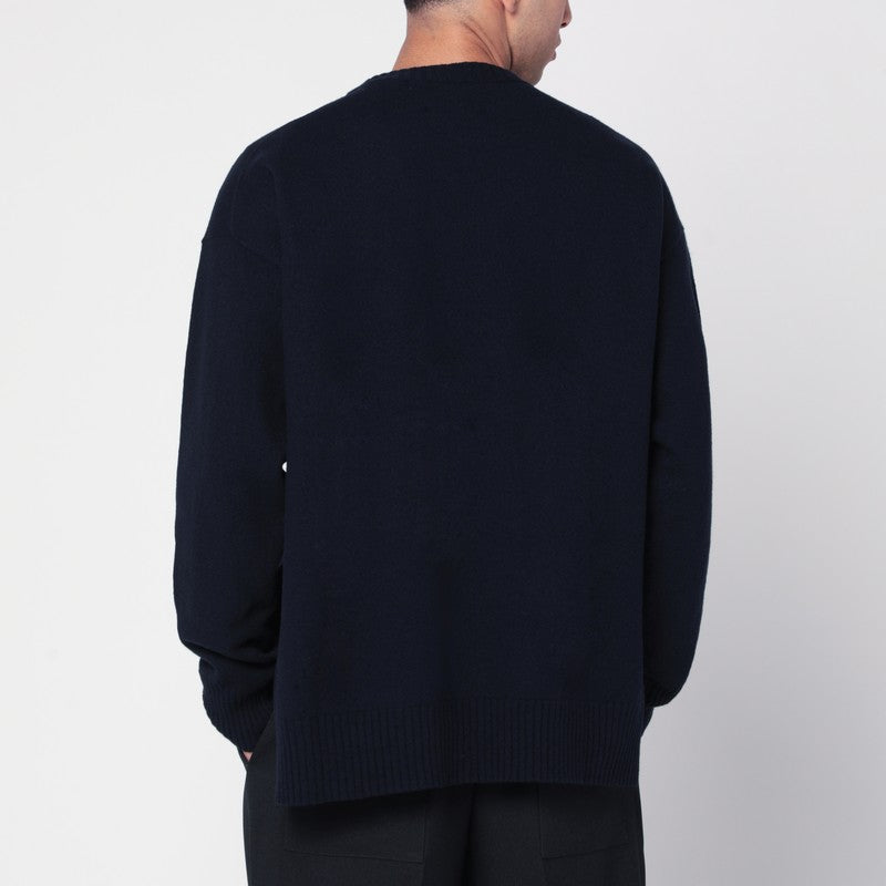 Jil Sander Midnight Blue Cotton T-Shirt Men