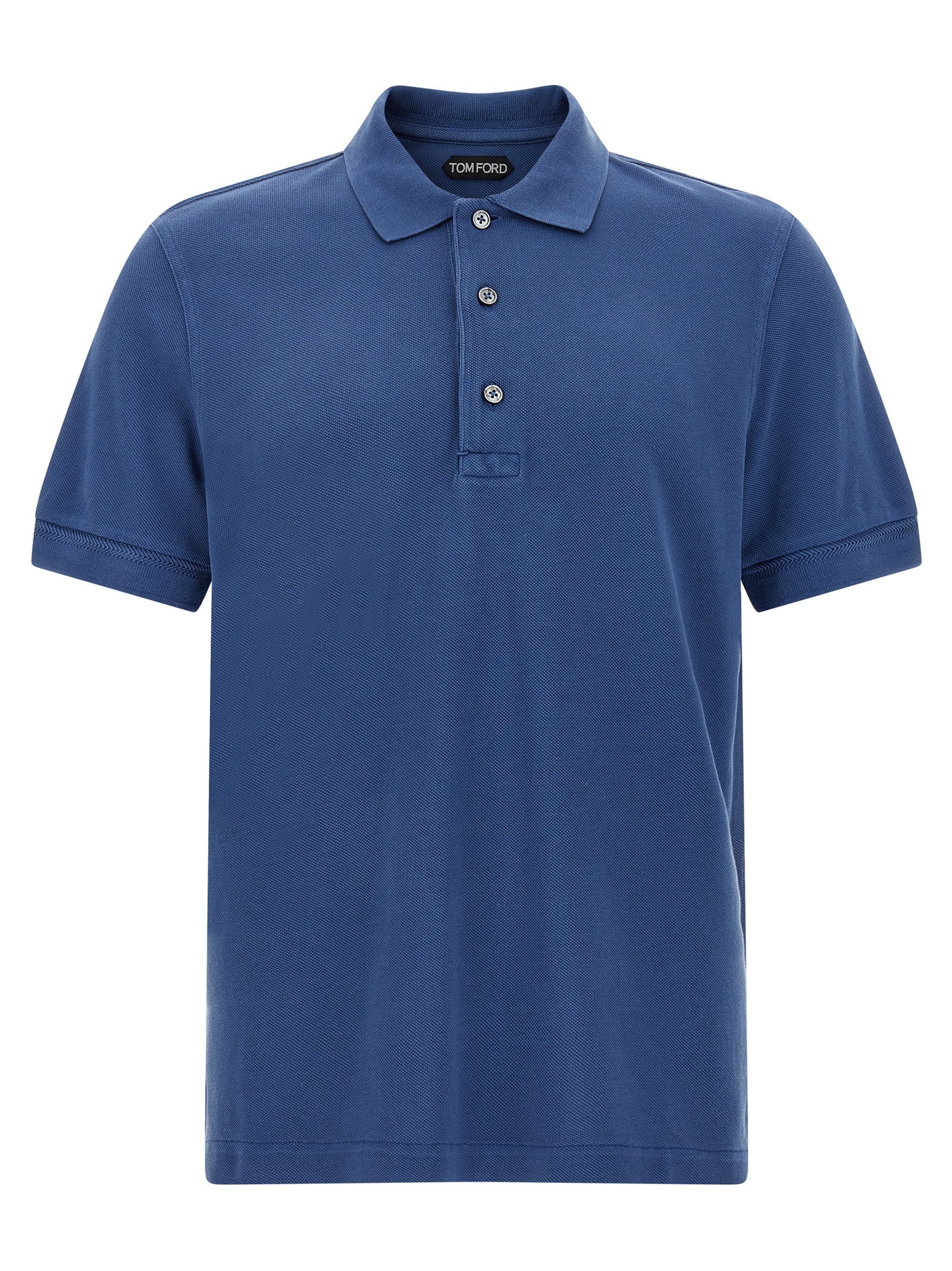 Tom Ford Men Piqué Polo Shirt