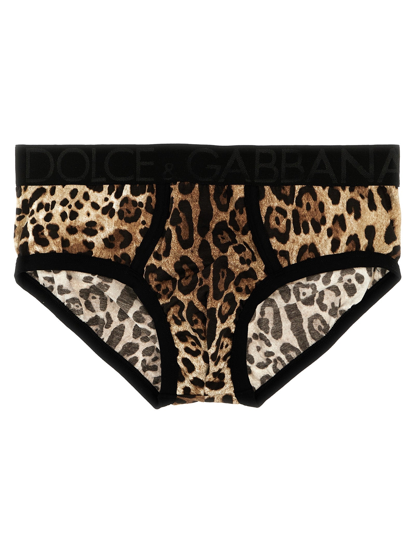 Dolce & Gabbana Men Animal Print Brief