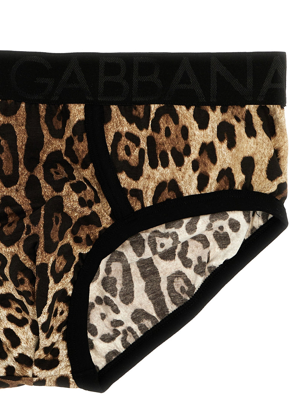 Dolce & Gabbana Men Animal Print Brief