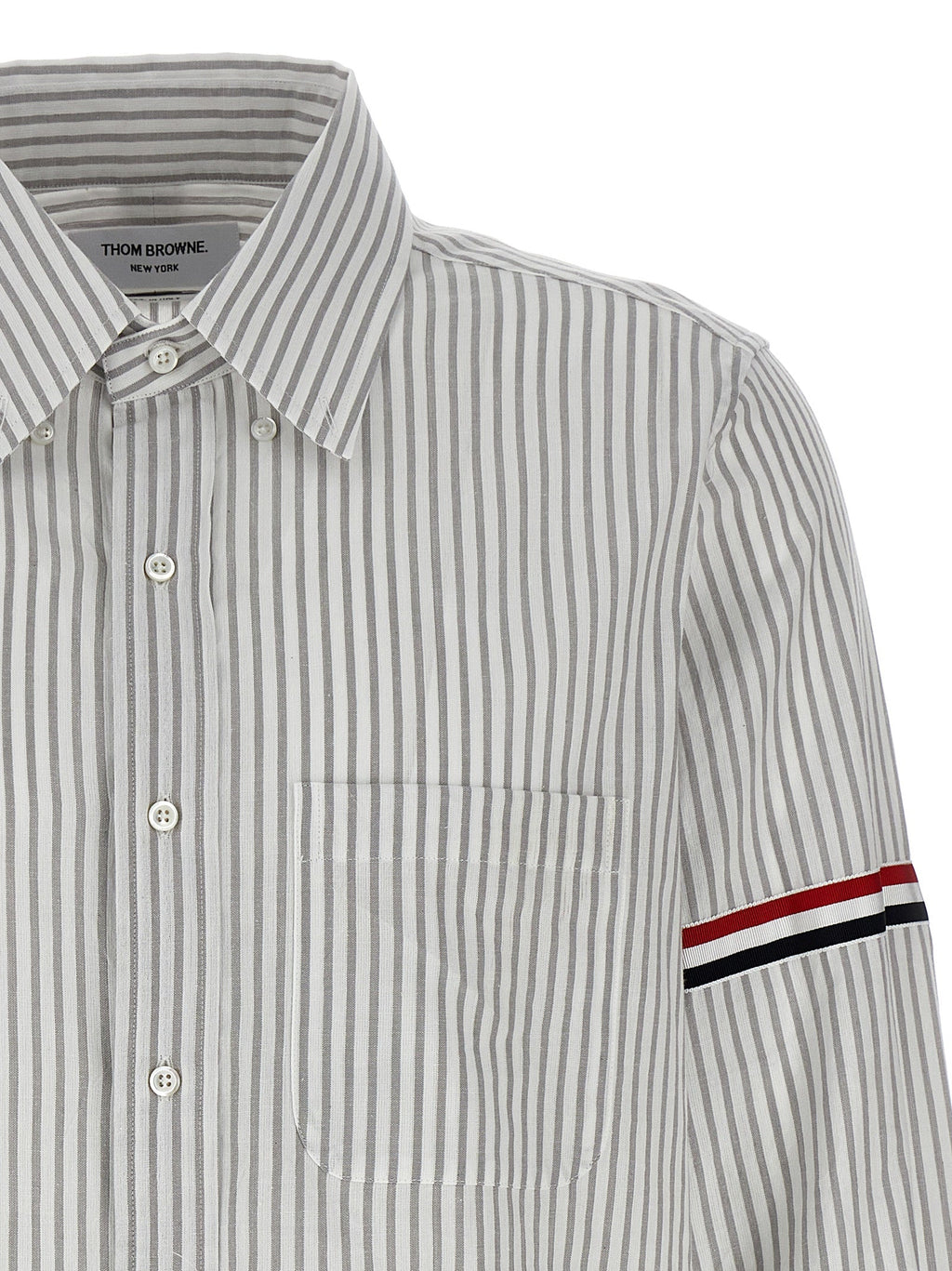Thom Browne Men Striped Shirt