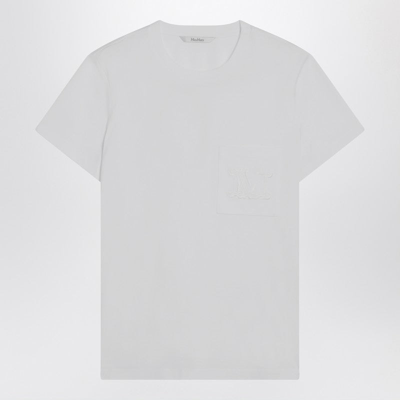 Max Mara White T-Shirt In Cotton Women