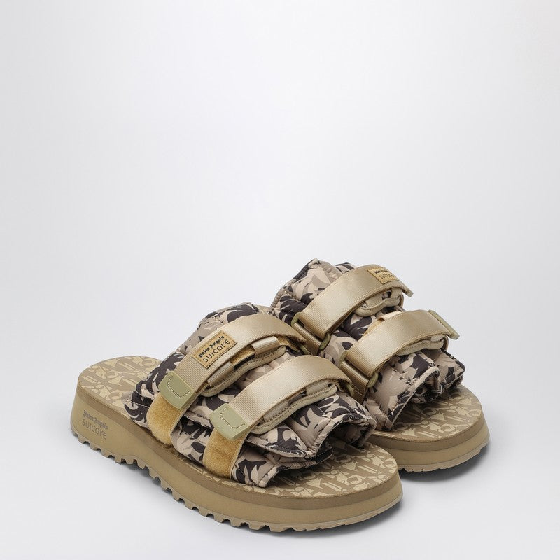 Palm Angels Beige Sandal Palm Angels X Suicoke Women