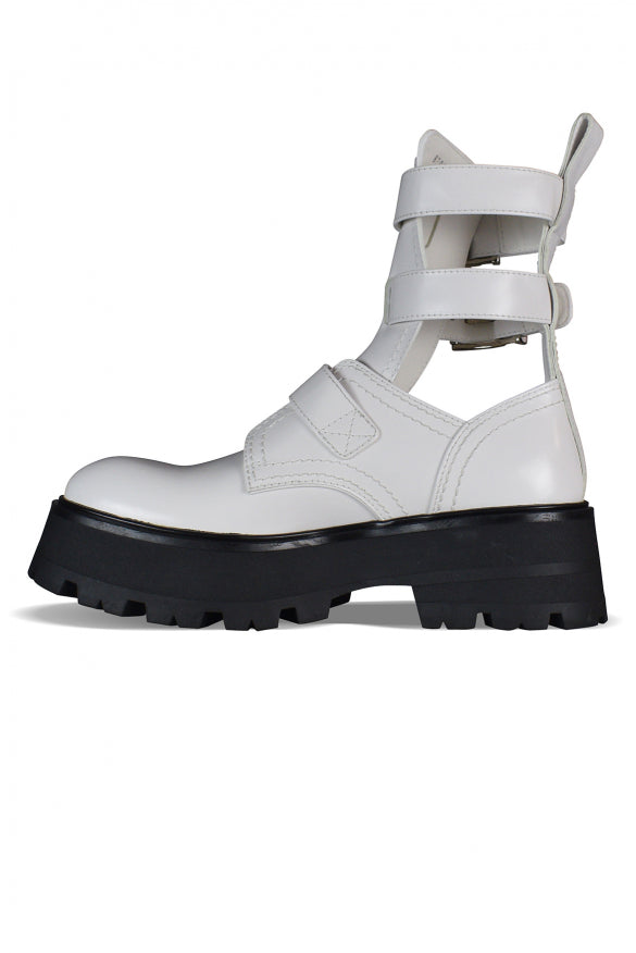 Alexander Mcqueen Women Rave Buckle Boots