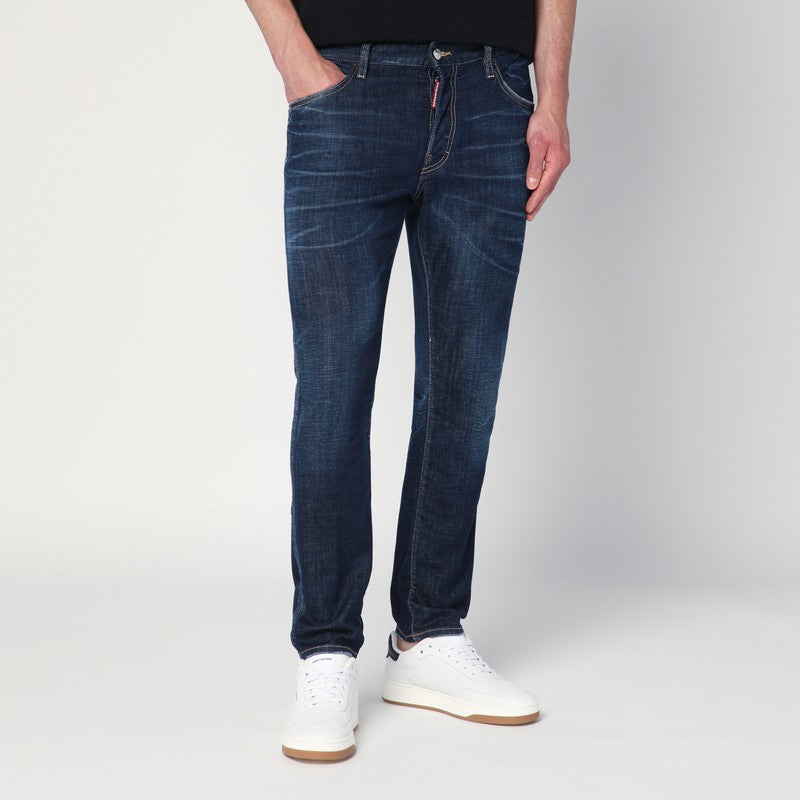 Dsquared2 Slim Skater Blue Jeans Men