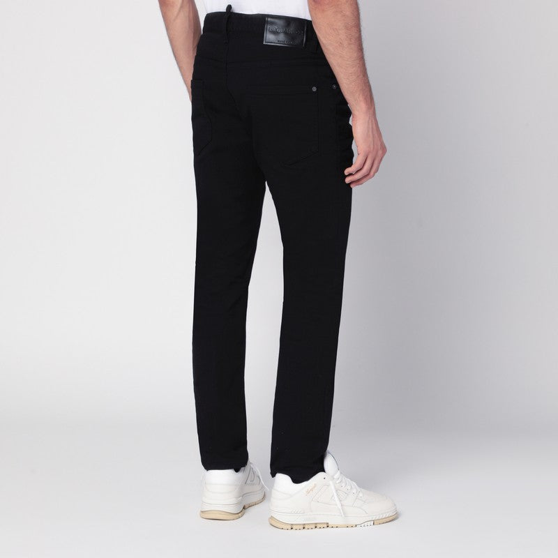Dsquared2 Black Tidy Biker Jeans Men