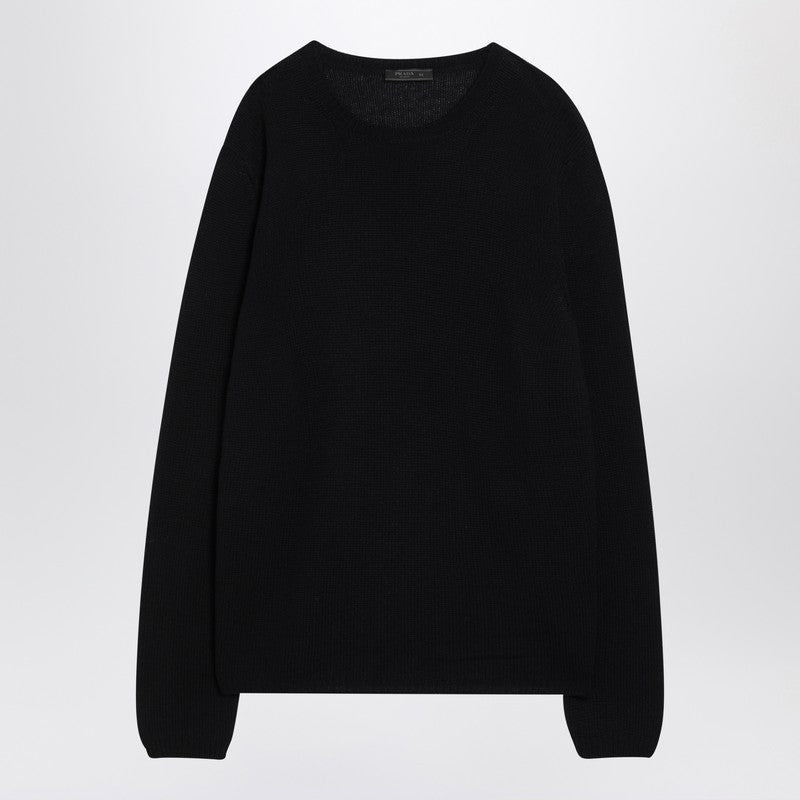 Prada Blue Cashmere Sweater Men