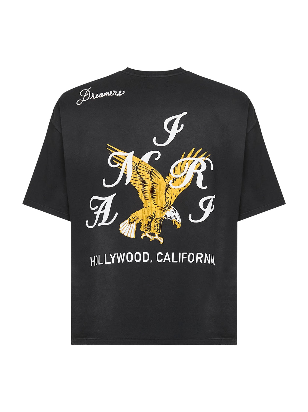 Amiri Men Black Amiri Eagle Oversized T-Shirt