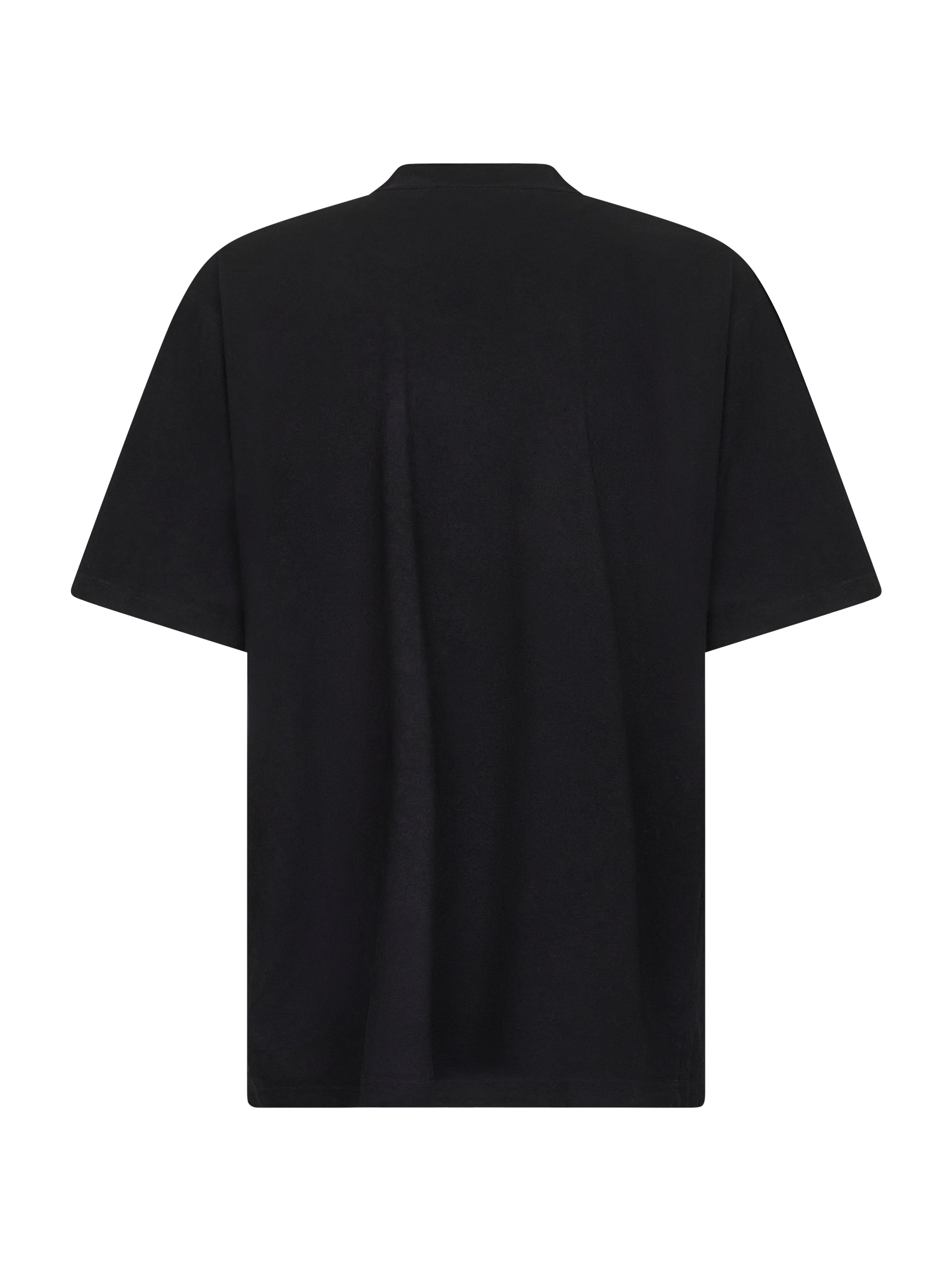 Balenciaga Men Black City Of Angels Medium Fit T-Shirt