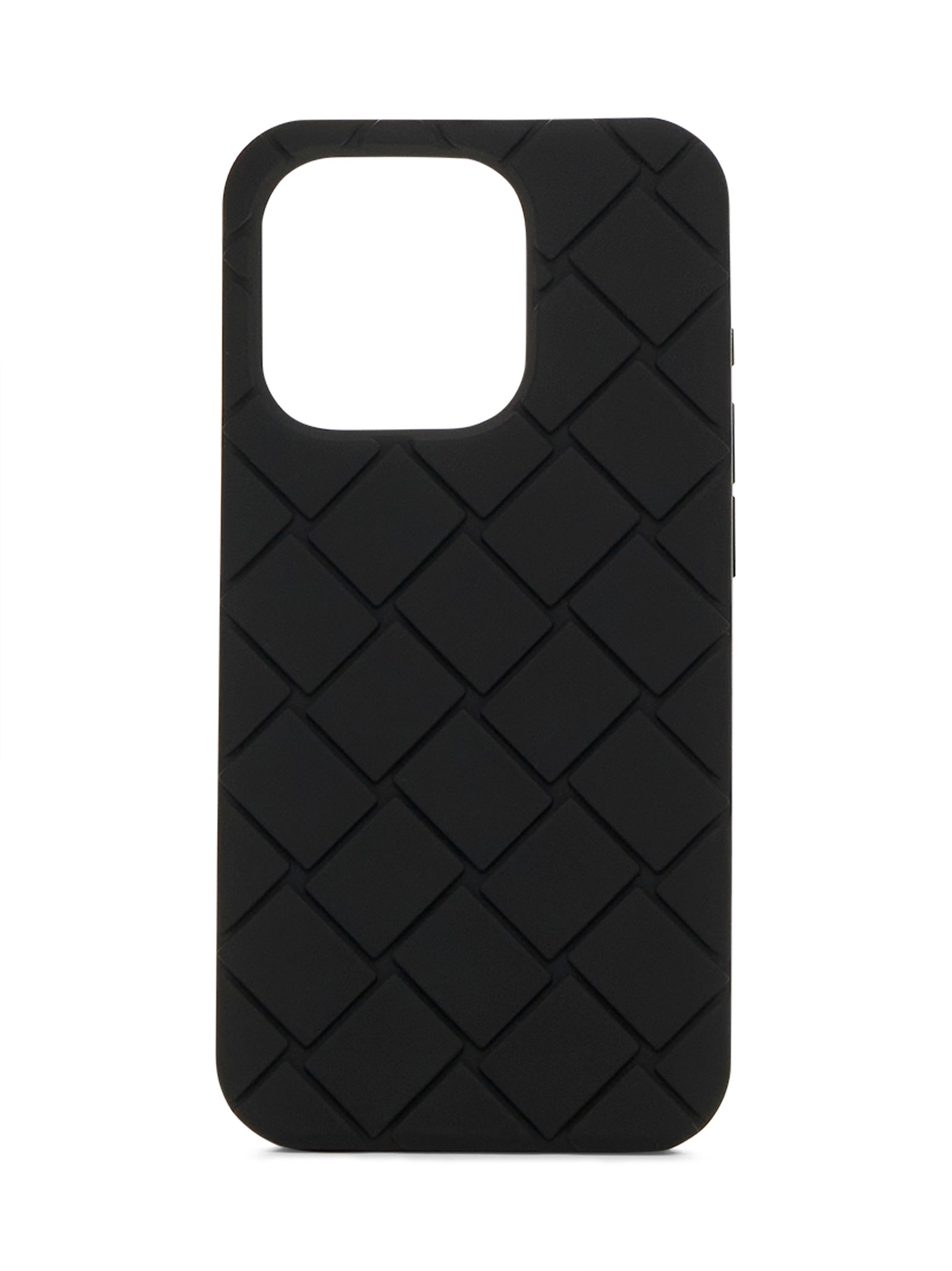 Bottega Veneta Men Black Iphone 15 Pro Case