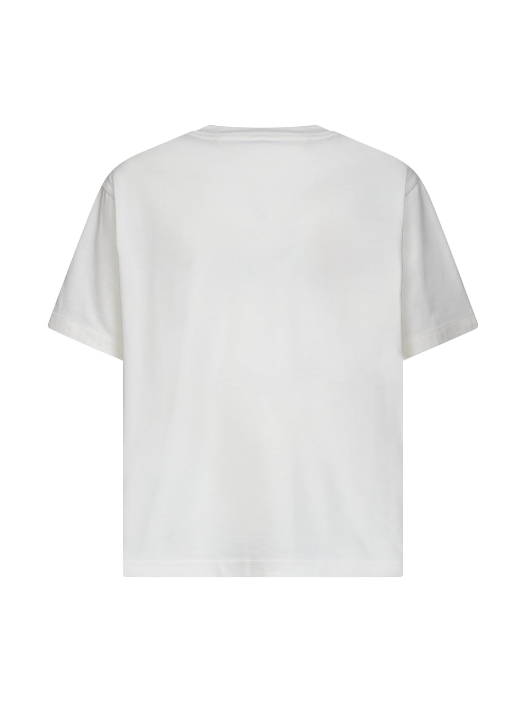 Bottega Veneta Men Chalk Pima Cotton Jersey Crewneck T-Shirt<Br/>