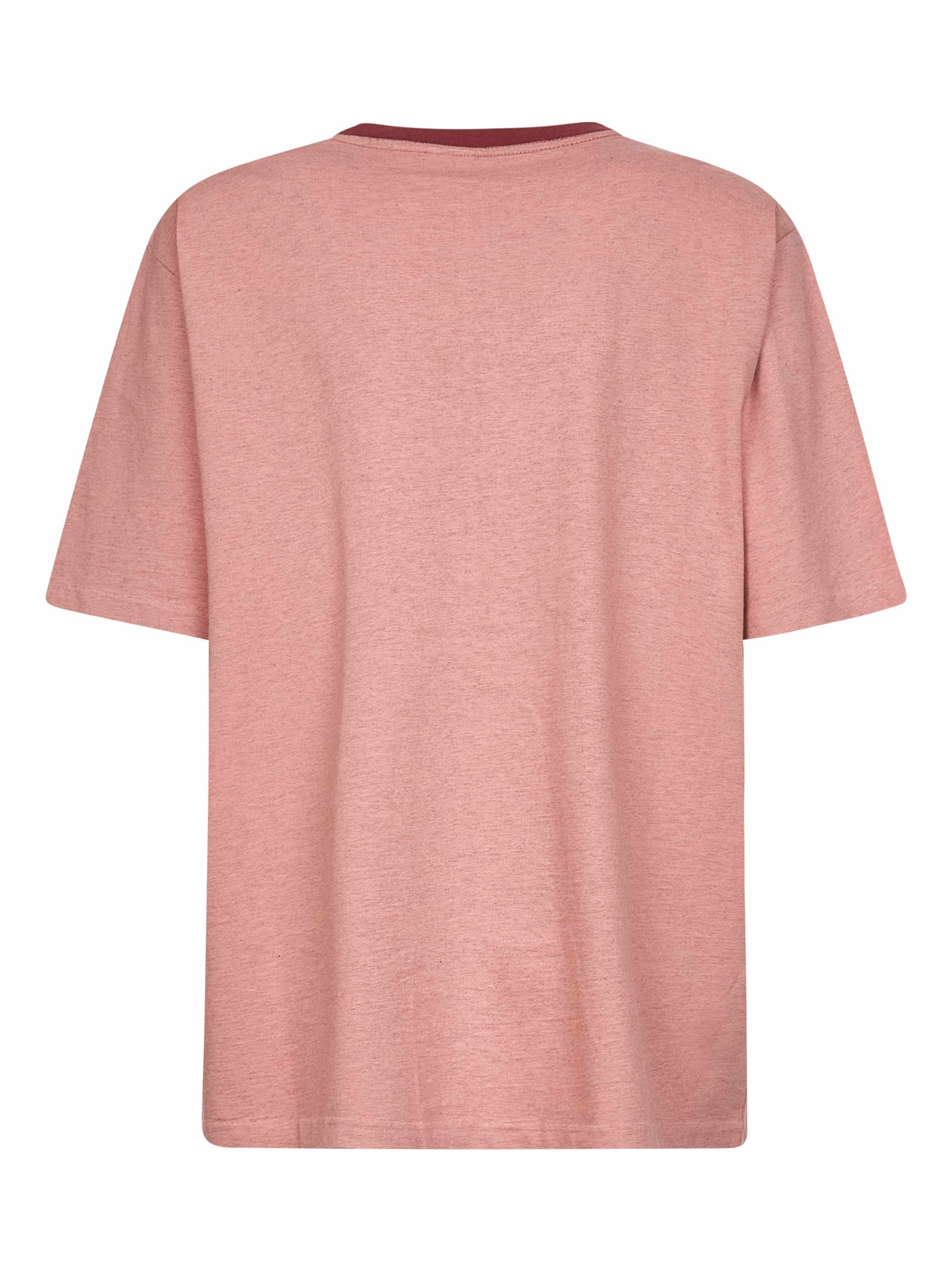 Chloé Women Pink Cotton Oversized Logo T-Shirt