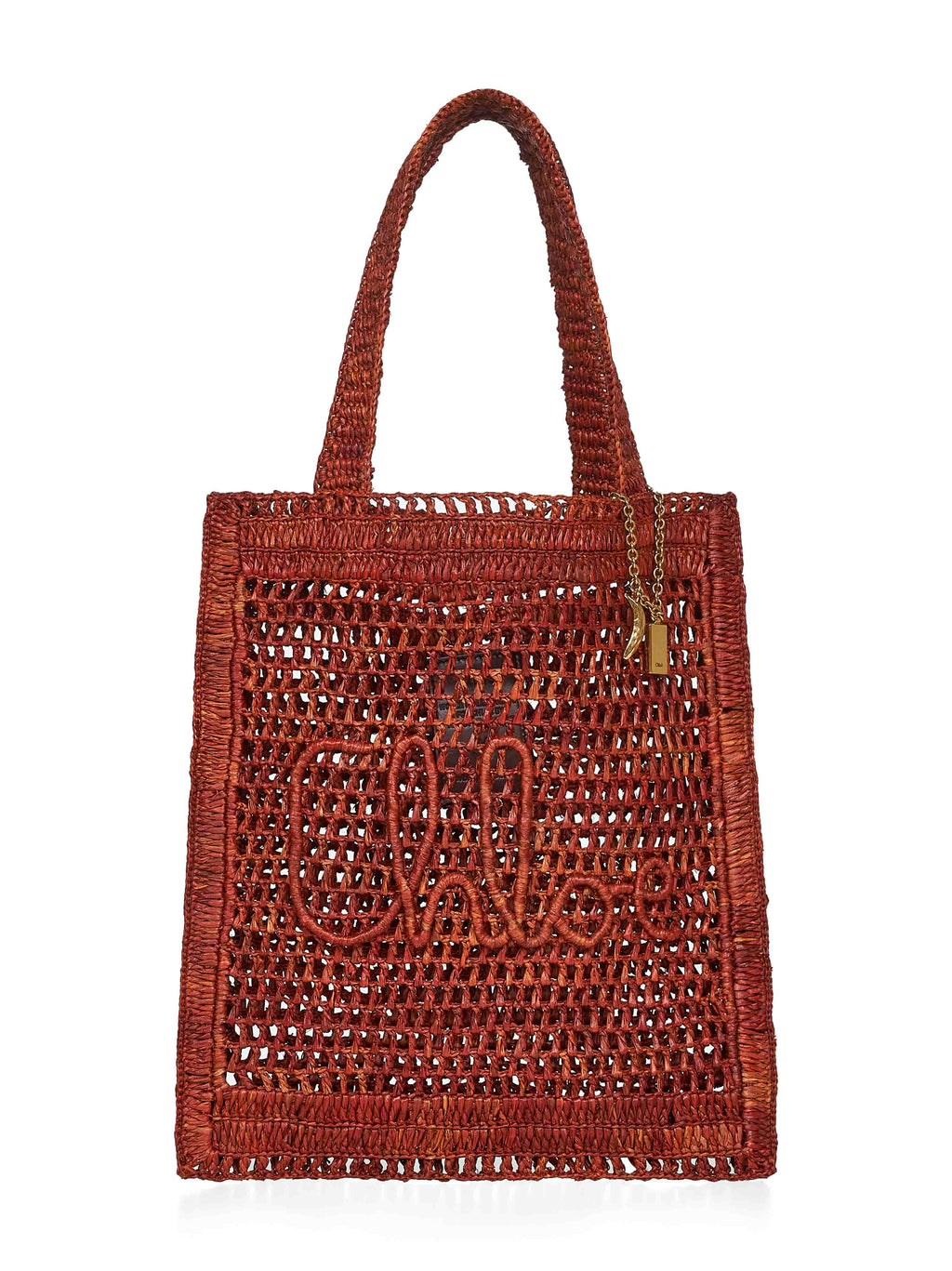Chloé Women Brown Summer Banana Tote Bag