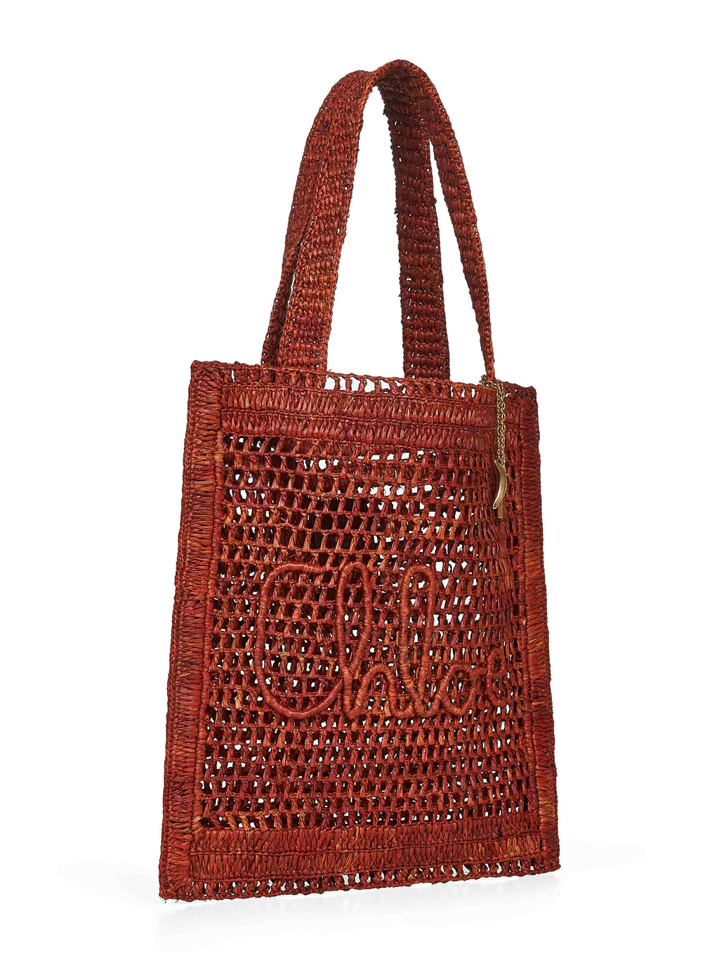 Chloé Women Brown Summer Banana Tote Bag