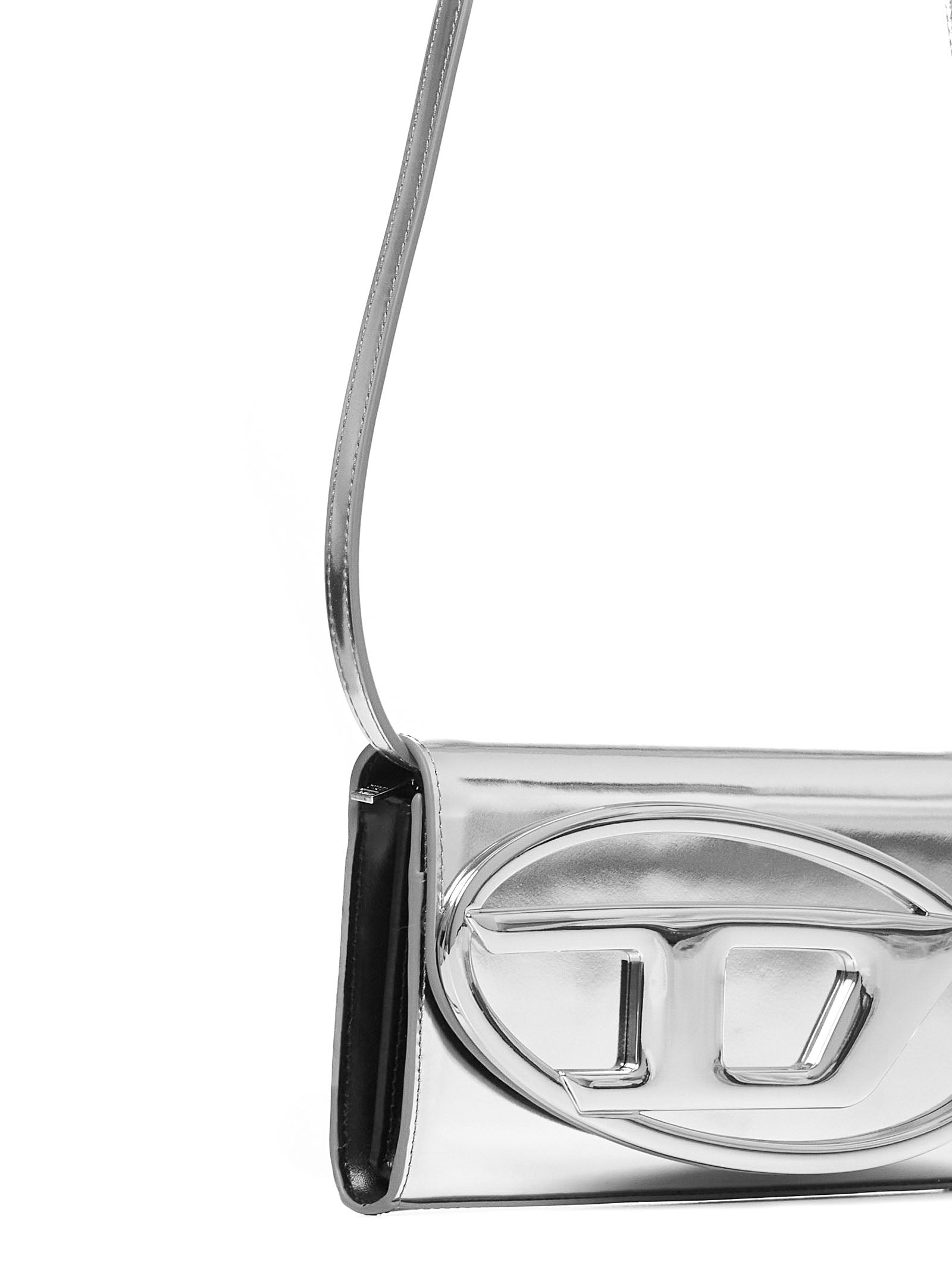 Diesel Women 1Dr Laminated Leather Wallet Bag