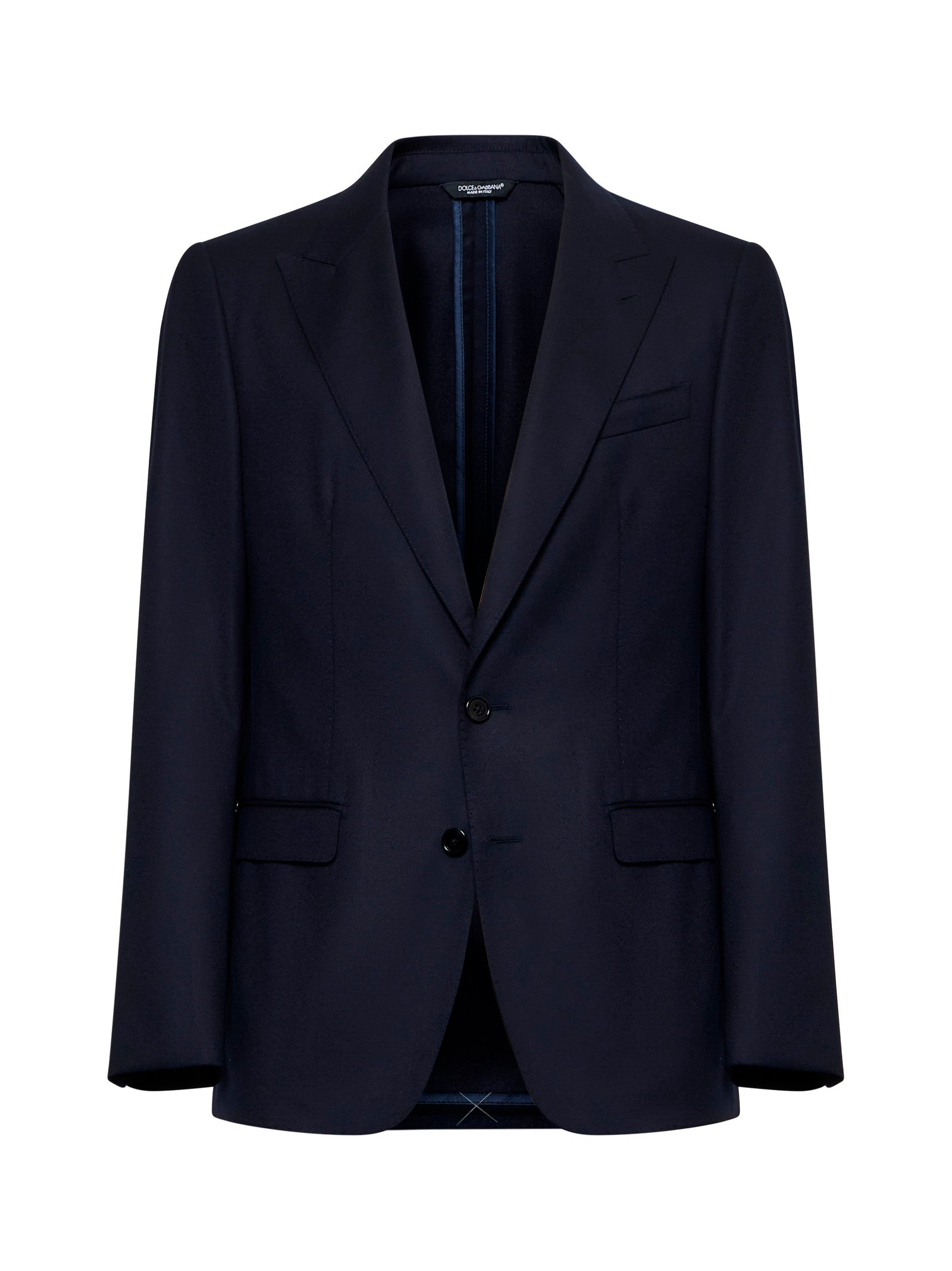 Dolce & Gabbana Men Wool Single-Breasted Blazer
