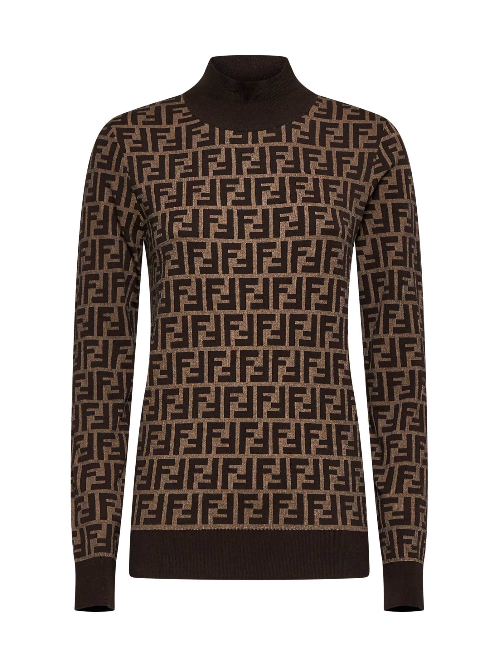 Fendi Women Ff Cotton Sweater