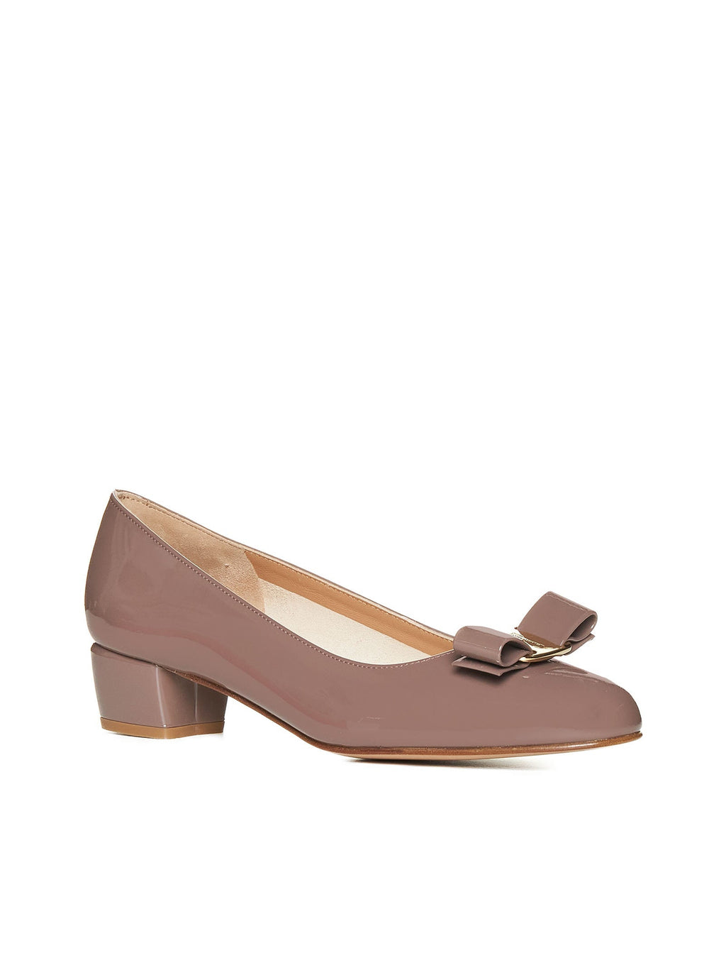 Ferragamo Mulheres Vara Sapatos de couro envernizado por Ferragamo