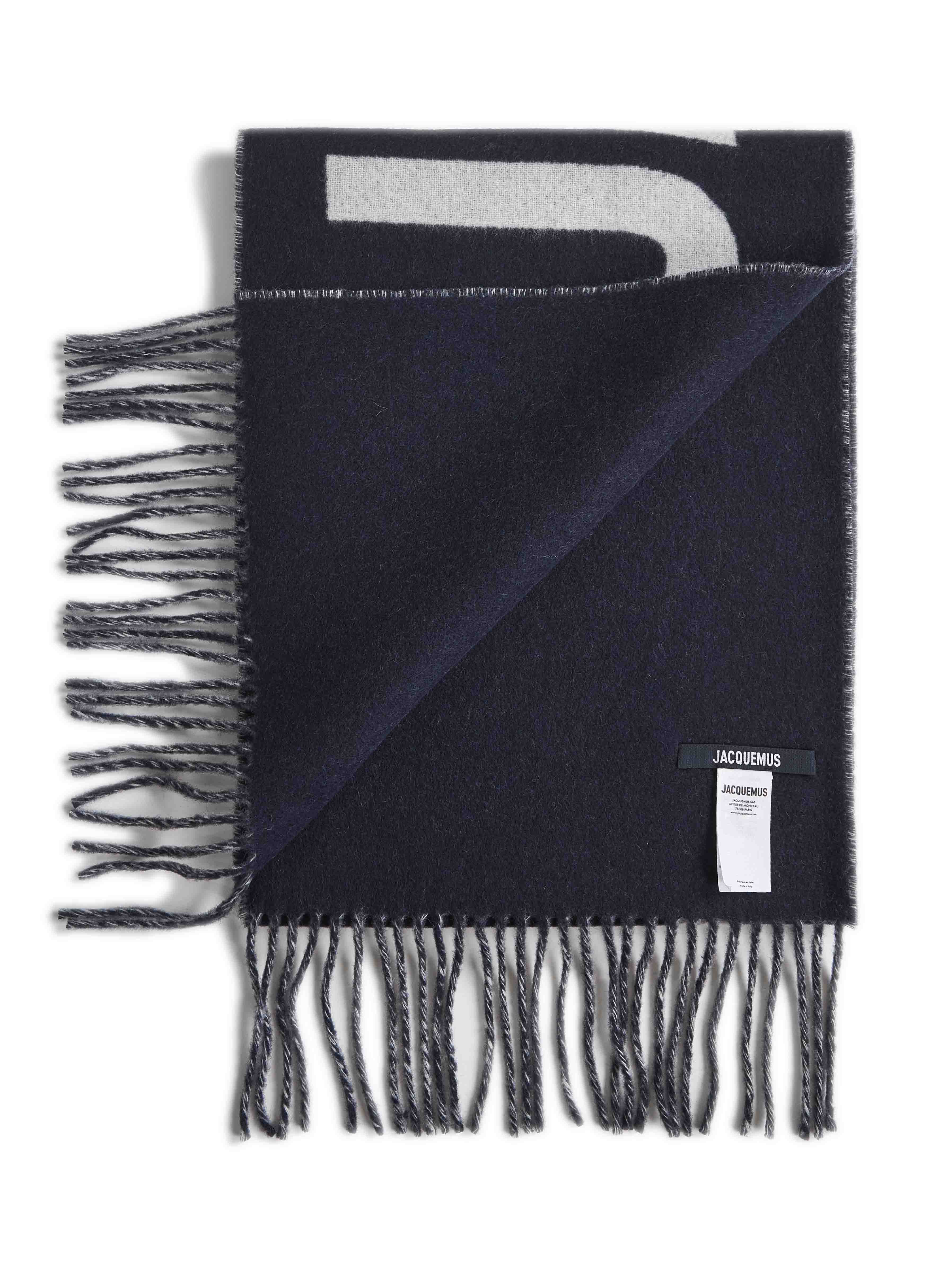 Jacquemus Men Blue The Jacquemus Scarf