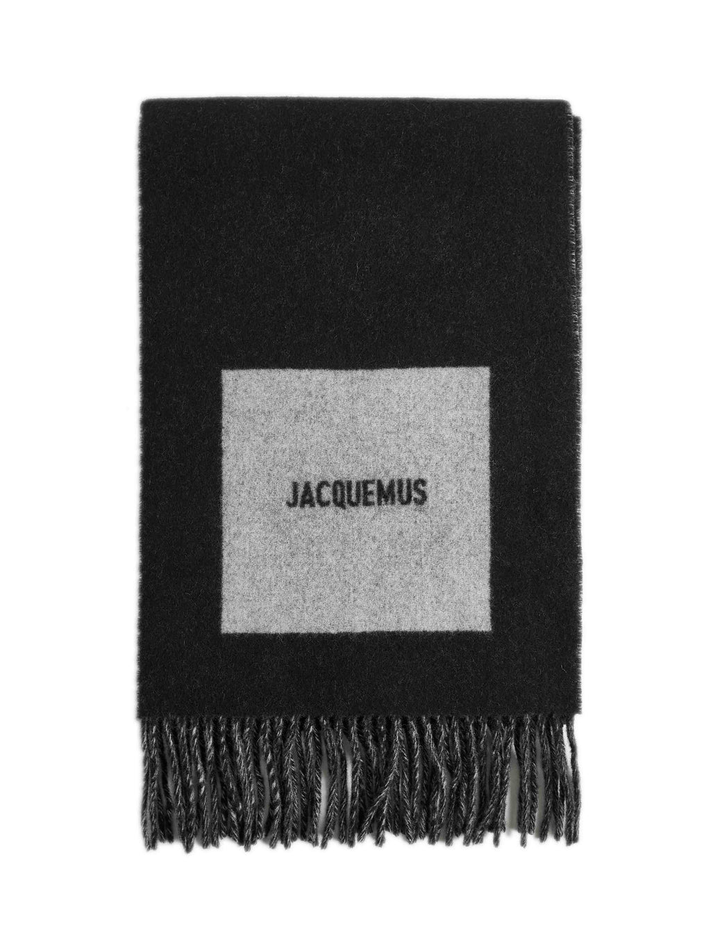 Jacquemus Men Black The Rond Carré Scarf