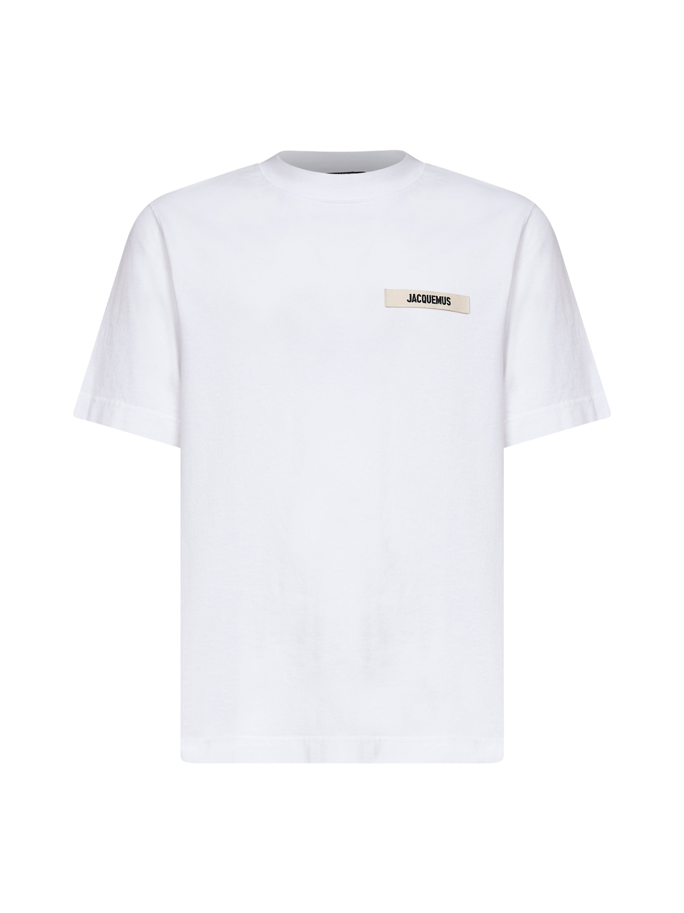 Jacquemus Men White The Gros Grain T-Shirt