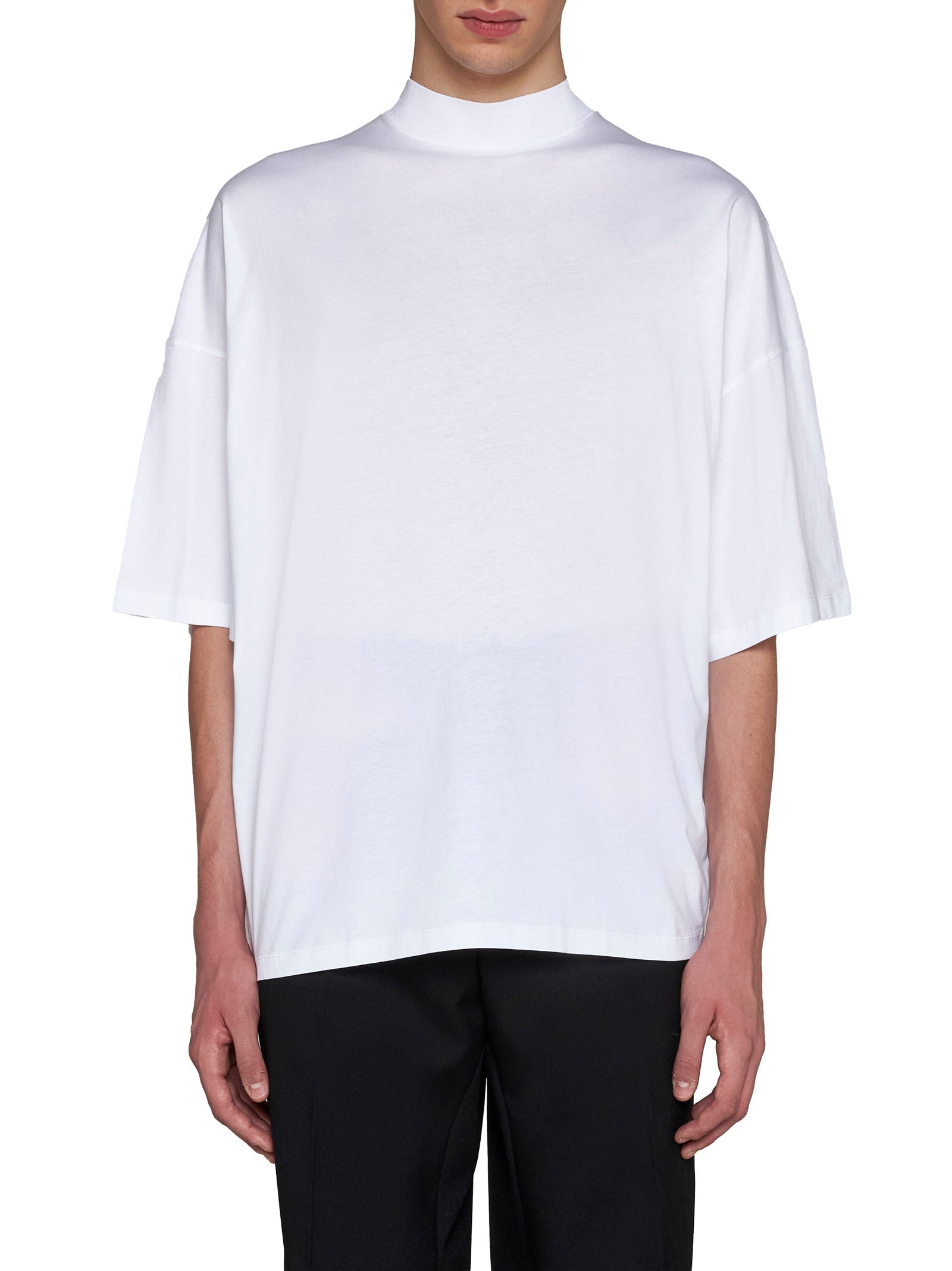 Jil Sander Men Short-Sleeved Cotton T-Shirt By Jil Sander