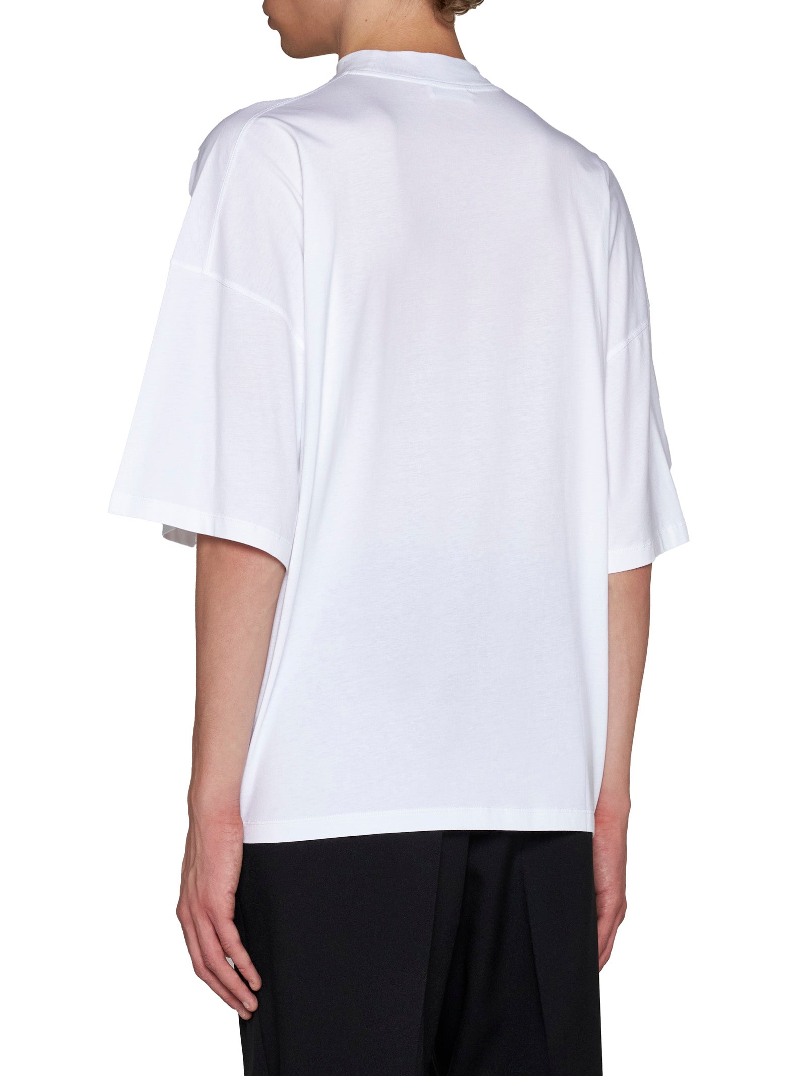Jil Sander Men Short-Sleeved Cotton T-Shirt By Jil Sander