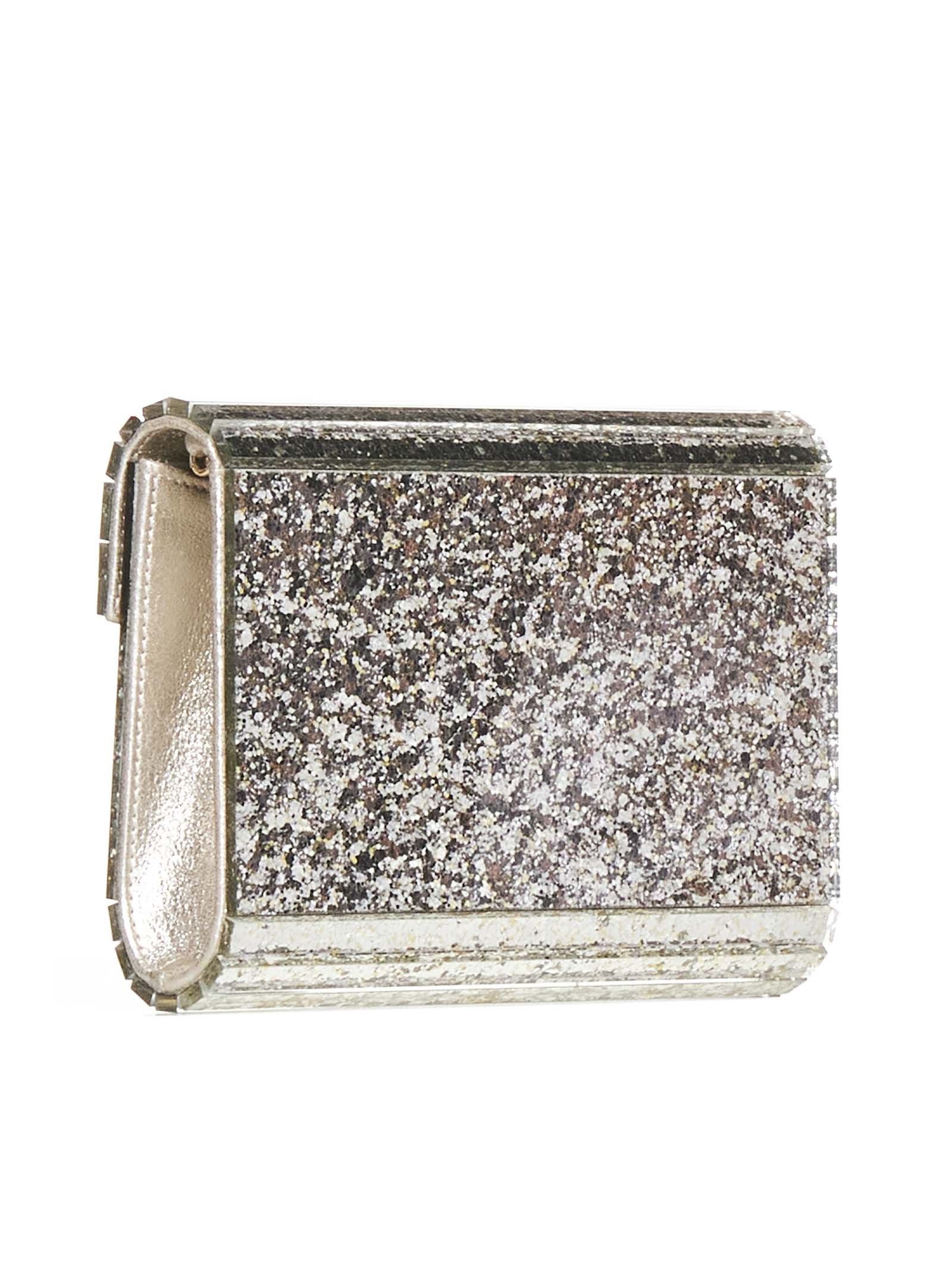 Jimmy Choo Women Candy Glitter Acrylic Clutch Bag By Jimmy Choo