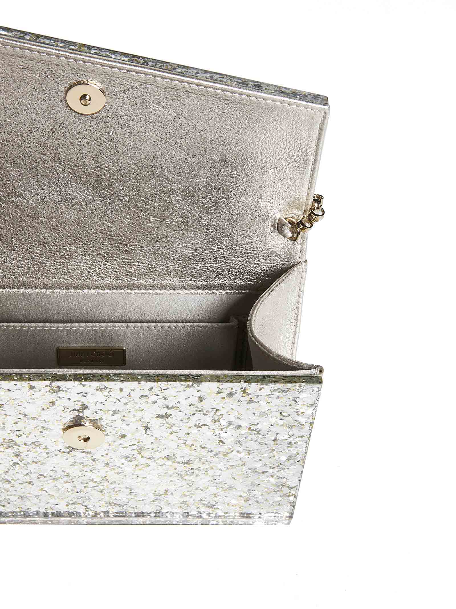 Jimmy Choo Women Candy Glitter Acrylic Clutch Bag By Jimmy Choo