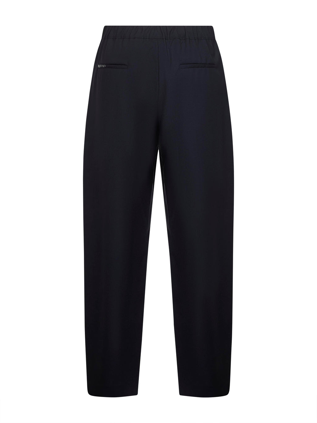 Marni Women Blue Tropical Wool Straight Leg Trousers