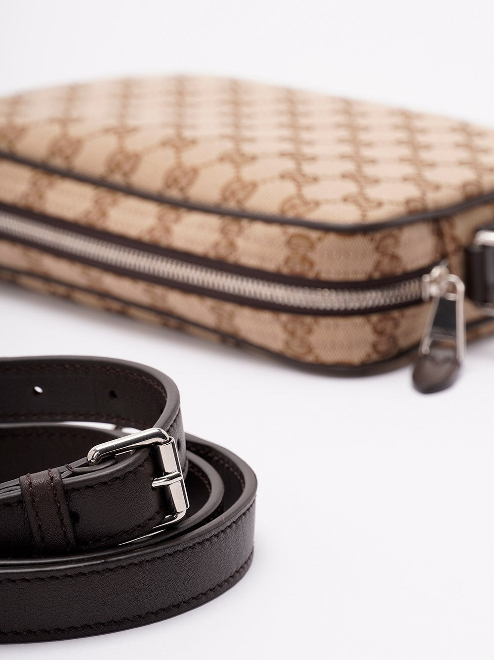 Gucci Men `Original Gg` Crossbody Bag