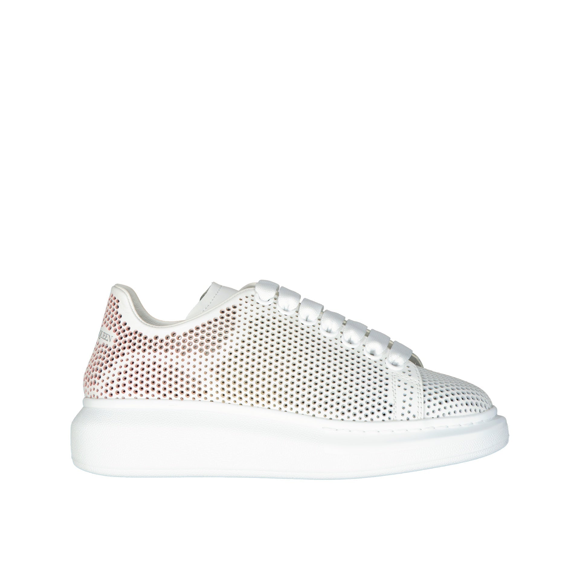 Alexander Mcqueen Oversized Dotted Cut-Out Sneakers Women