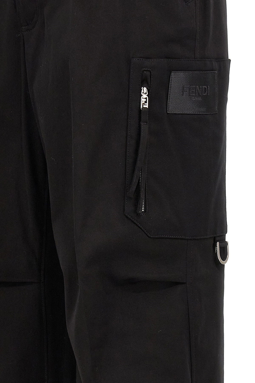 Fendi Men Gabardine Trousers